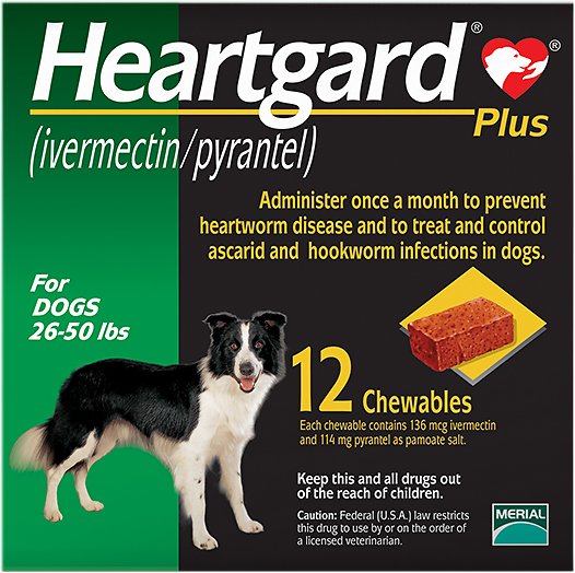 Heartgard Plus: 26-50lbs - Complete Pet Care Animal Hospital.
