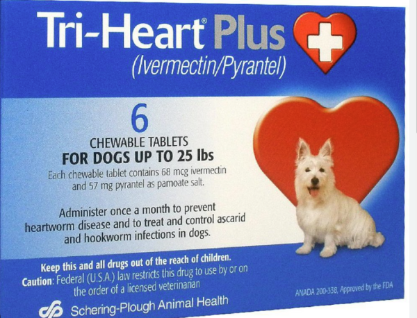 Tri-Heart Plus: 0-25lbs